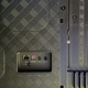 The pattern on the back of the TV, and, of course, ports.